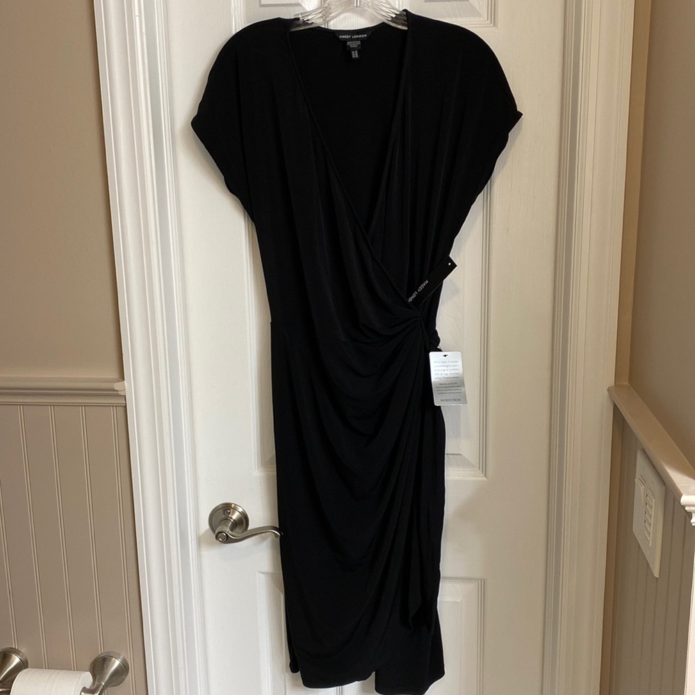 Black Wrap Dress